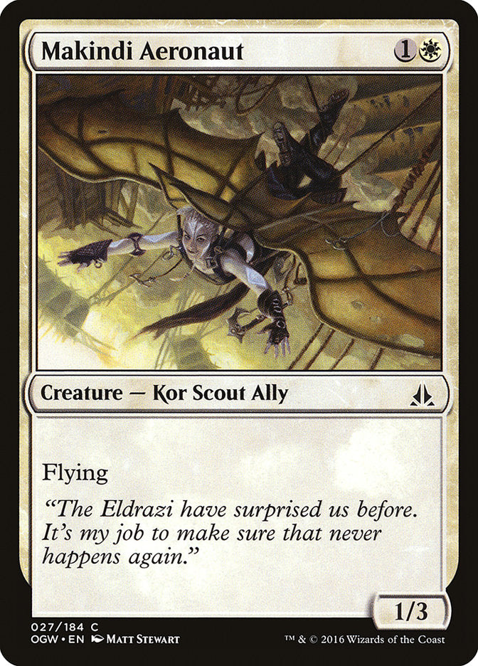 Makindi Aeronaut [Oath of the Gatewatch] | Webway Games