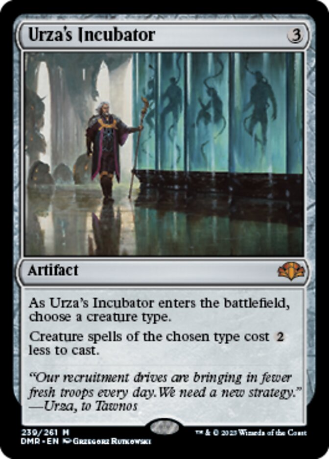 Urza's Incubator [Dominaria Remastered] | Webway Games