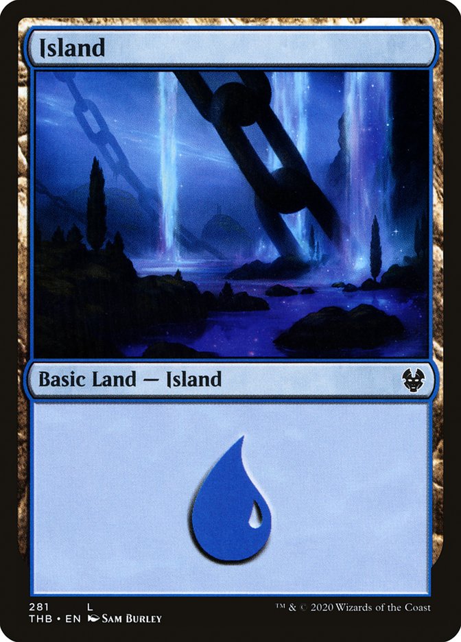 Island (#281) [Theros Beyond Death] | Webway Games
