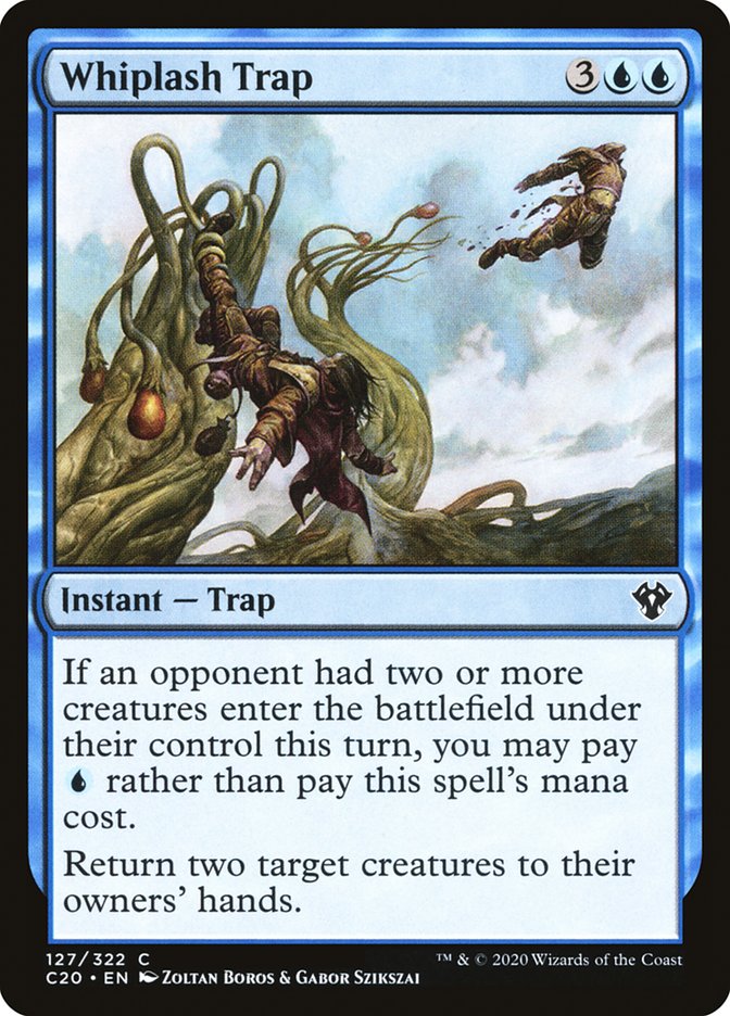 Whiplash Trap [Commander 2020] | Webway Games