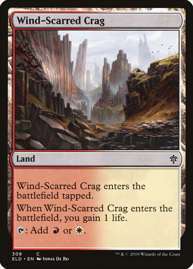Wind-Scarred Crag [Throne of Eldraine] | Webway Games