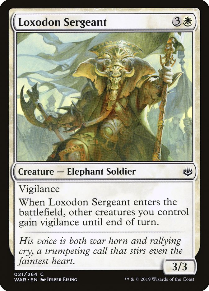 Loxodon Sergeant [War of the Spark] | Webway Games