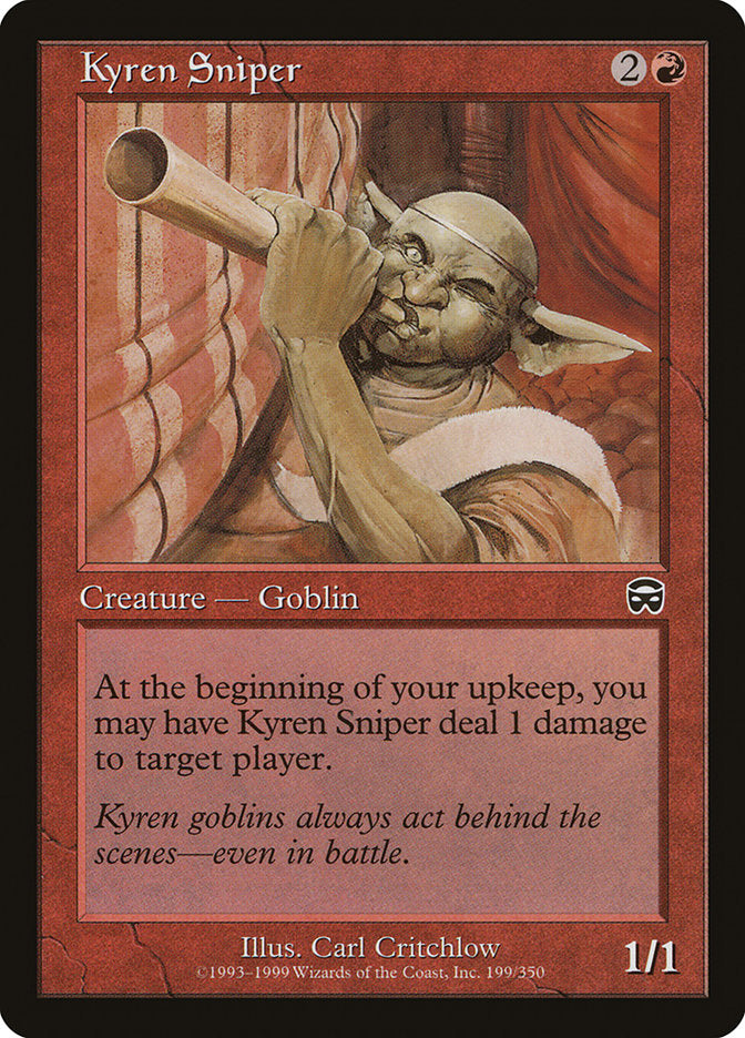 Kyren Sniper [Mercadian Masques] | Webway Games