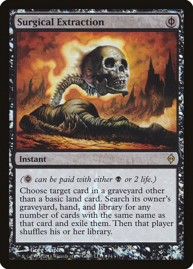 Surgical Extraction (Buy-A-Box) [New Phyrexia Promos] | Webway Games