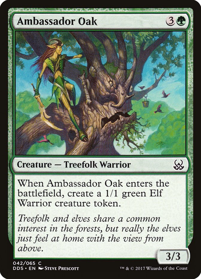 Ambassador Oak [Duel Decks: Mind vs. Might] | Webway Games