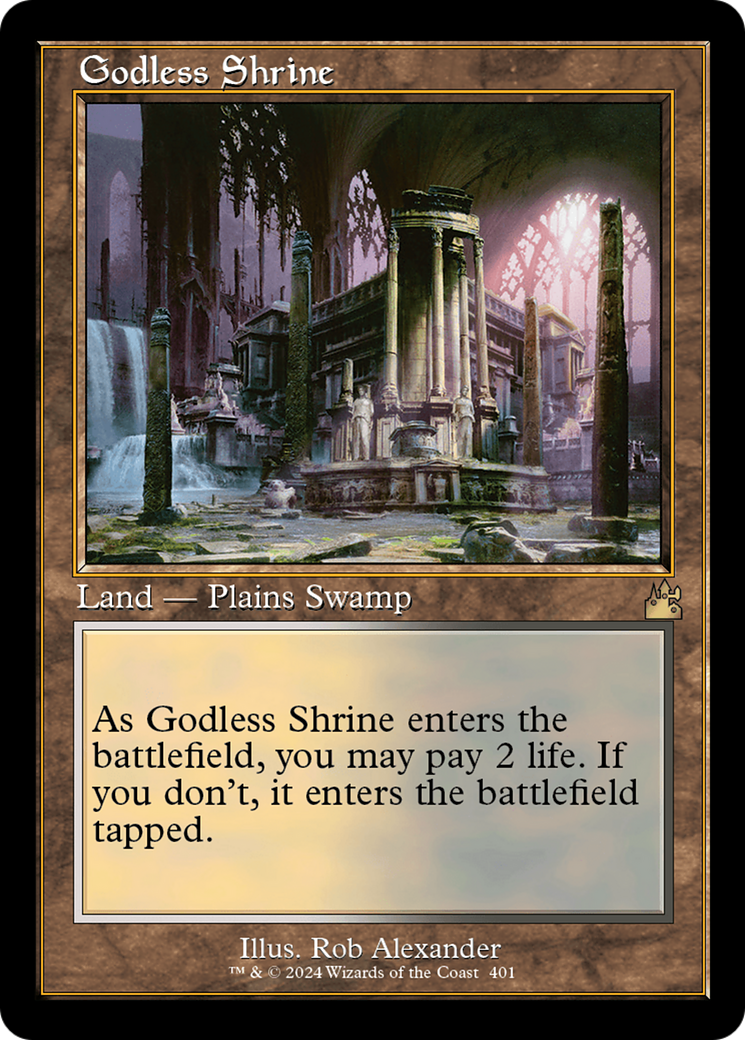 Godless Shrine (Retro) [Ravnica Remastered] | Webway Games