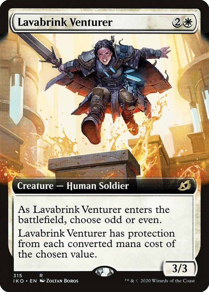 Lavabrink Venturer (Extended Art) [Ikoria: Lair of Behemoths] | Webway Games