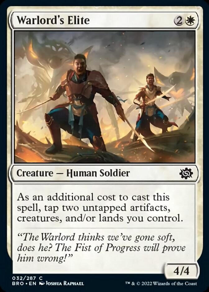 Warlord's Elite [The Brothers' War] | Webway Games