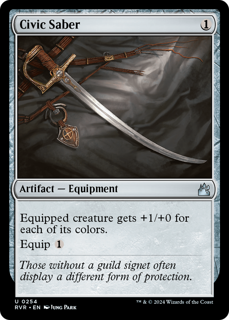 Civic Saber [Ravnica Remastered] | Webway Games