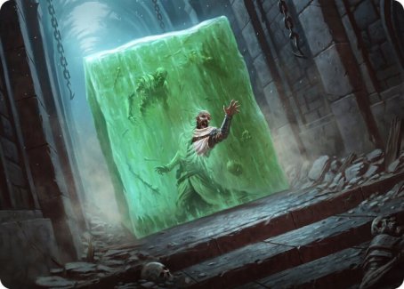 Gelatinous Cube Art Card [Dungeons & Dragons: Adventures in the Forgotten Realms Art Series] | Webway Games