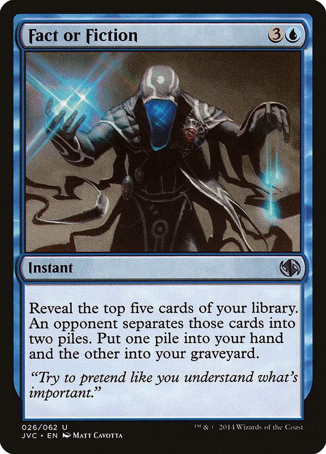 Fact or Fiction [Duel Decks Anthology] | Webway Games