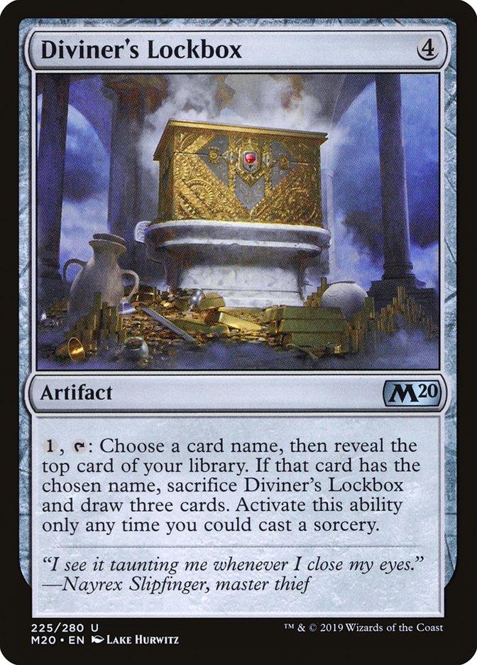 Diviner's Lockbox [Core Set 2020] | Webway Games