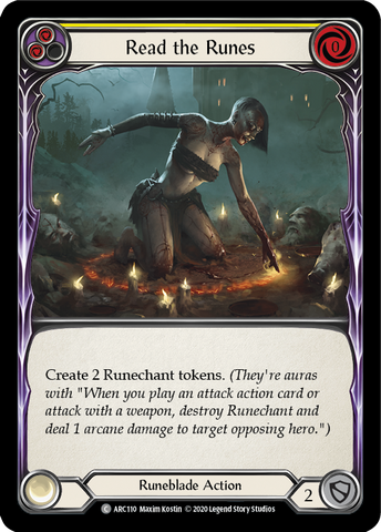 Read the Runes (Yellow) [ARC110] Unlimited Normal
