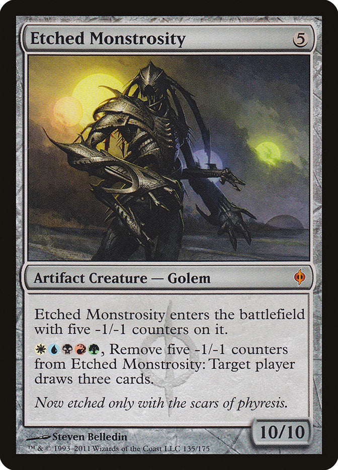 Etched Monstrosity [New Phyrexia] | Webway Games