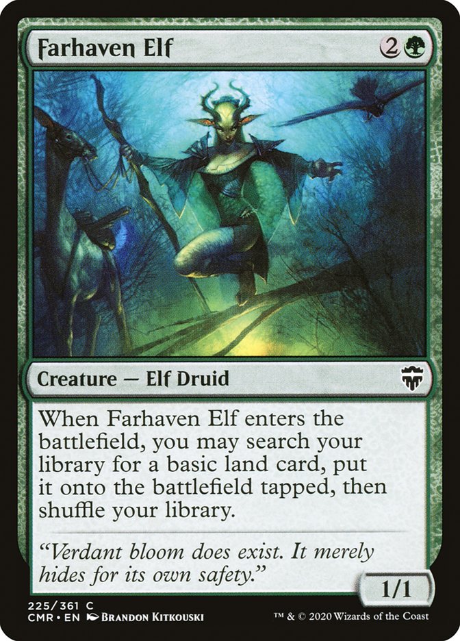 Farhaven Elf [Commander Legends] | Webway Games