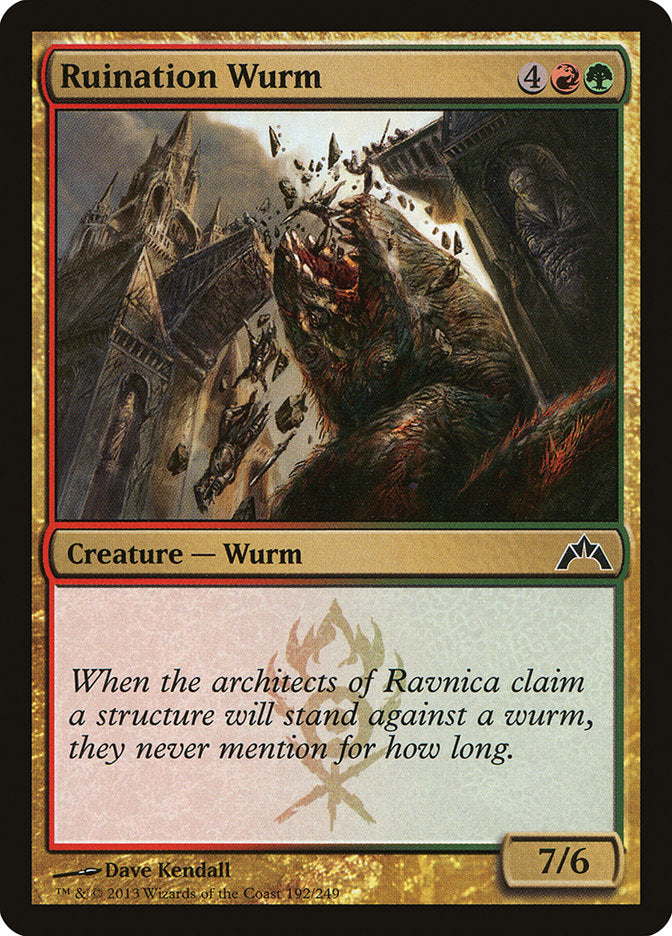 Ruination Wurm [Gatecrash] | Webway Games