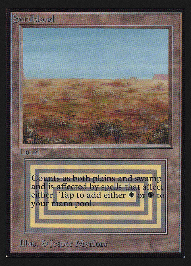 Scrubland (CE) [Collectors’ Edition] | Webway Games