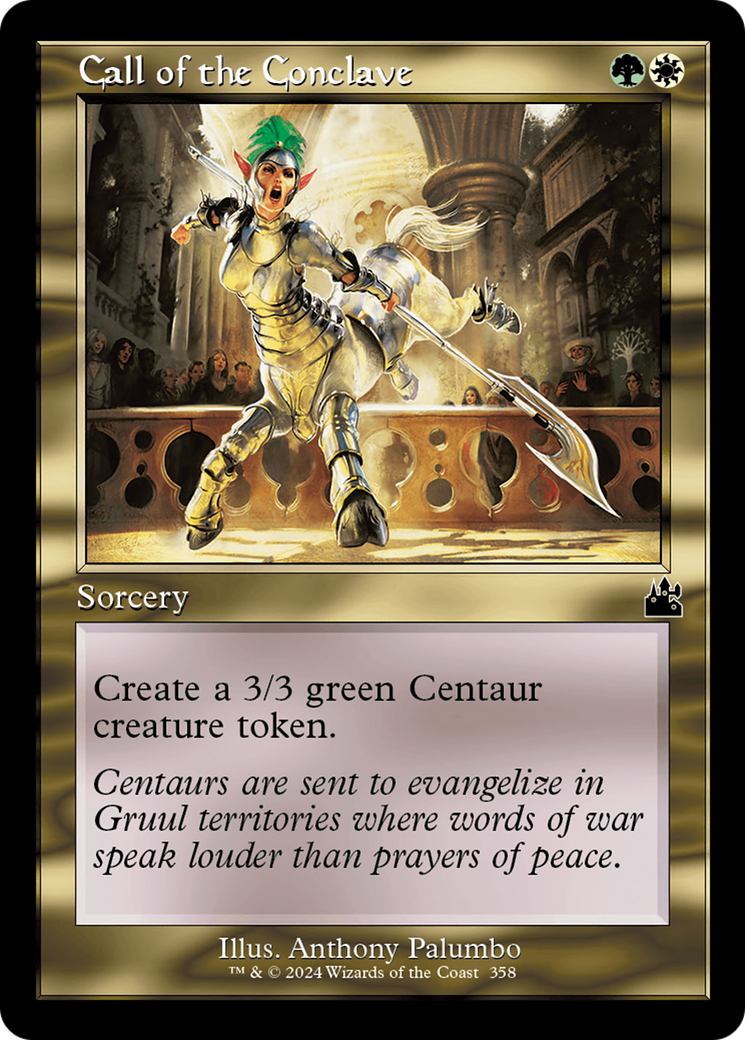 Call of the Conclave (Retro Frame) [Ravnica Remastered] | Webway Games