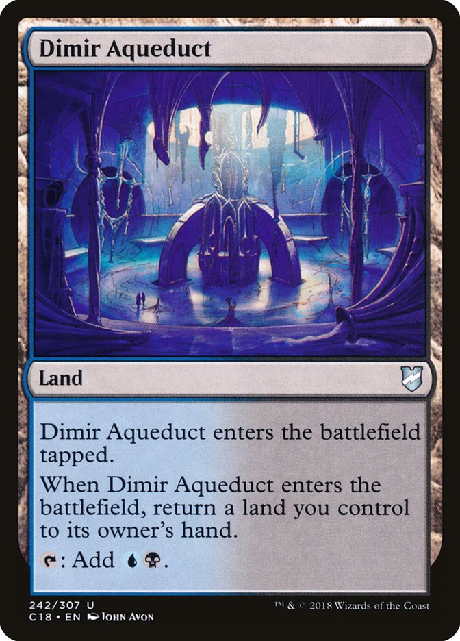 Dimir Aqueduct [Commander 2018] | Webway Games