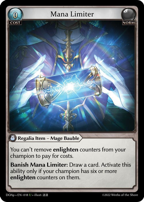 Mana Limiter (018) [Dawn of Ashes: Prelude] | Webway Games