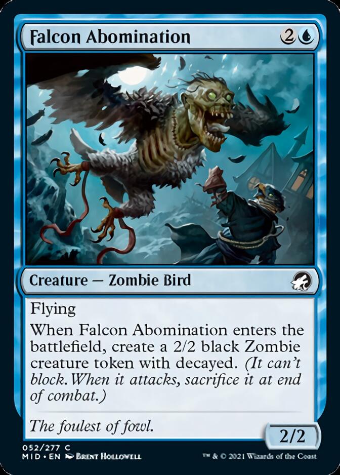 Falcon Abomination [Innistrad: Midnight Hunt] | Webway Games