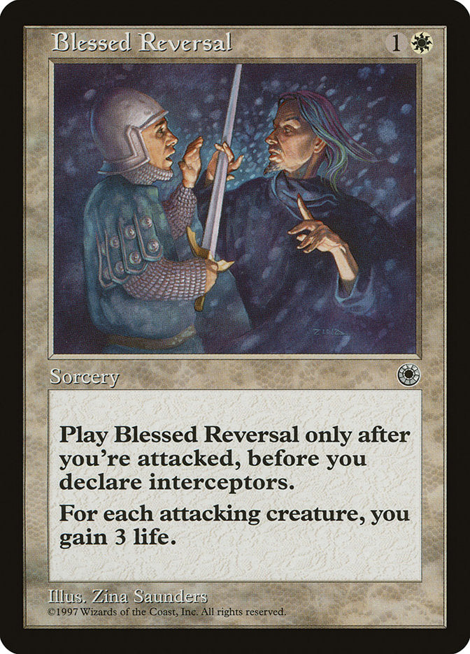 Blessed Reversal [Portal] | Webway Games