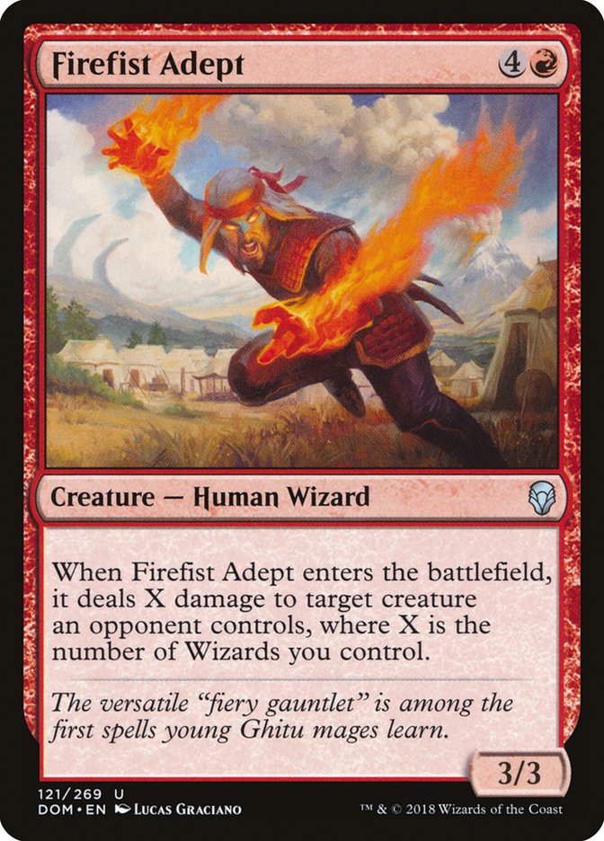 Firefist Adept [Dominaria] | Webway Games