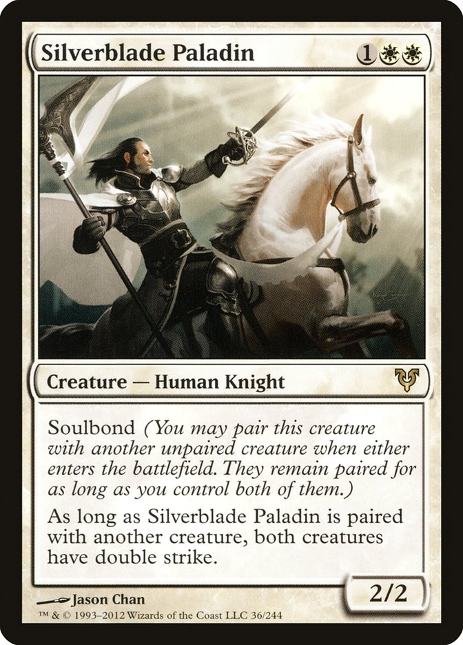Silverblade Paladin [Avacyn Restored] | Webway Games