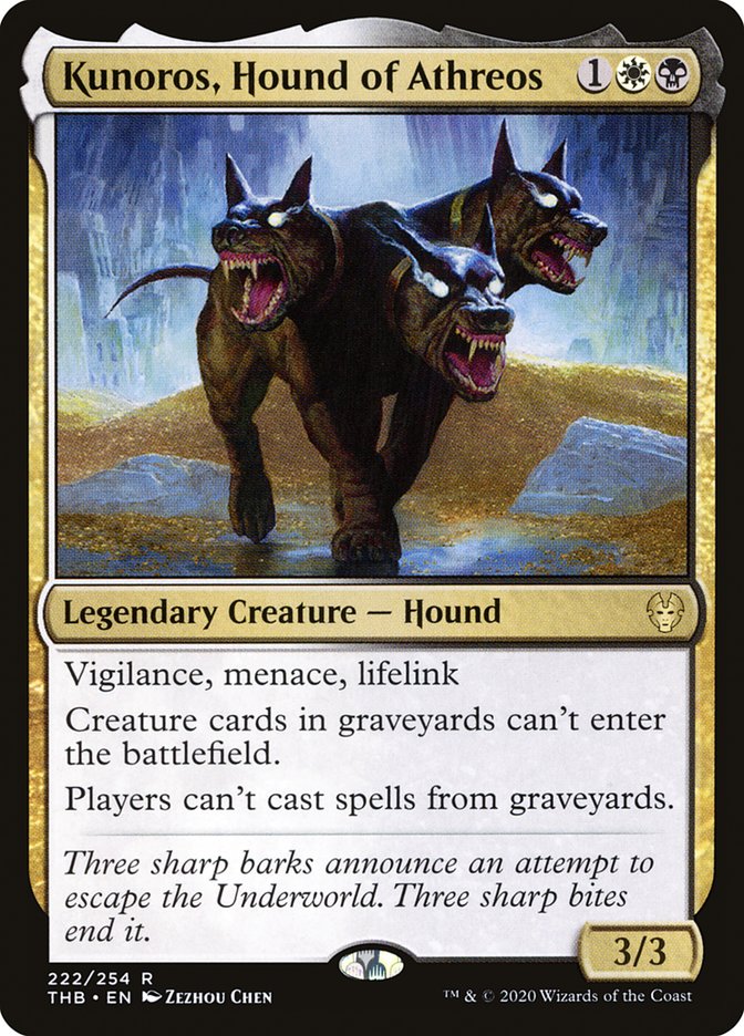 Kunoros, Hound of Athreos [Theros Beyond Death] | Webway Games