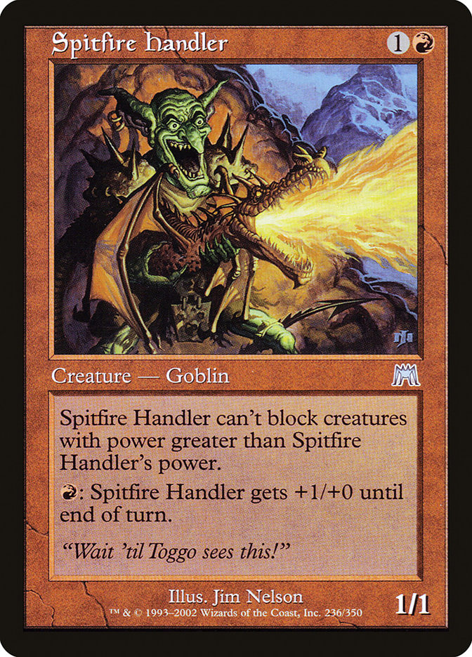 Spitfire Handler [Onslaught] | Webway Games