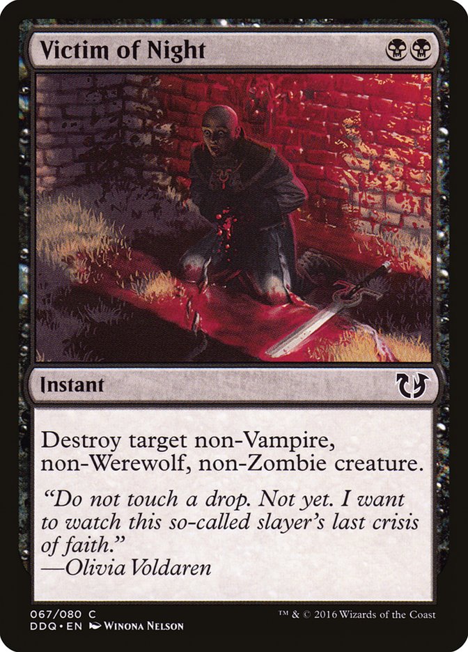 Victim of Night [Duel Decks: Blessed vs. Cursed] | Webway Games