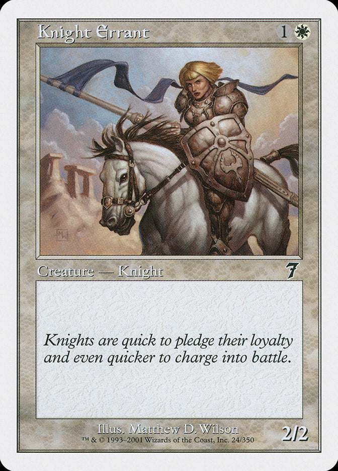Knight Errant [Seventh Edition] | Webway Games