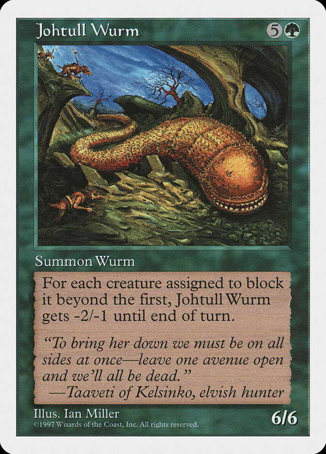 Johtull Wurm [Fifth Edition] | Webway Games