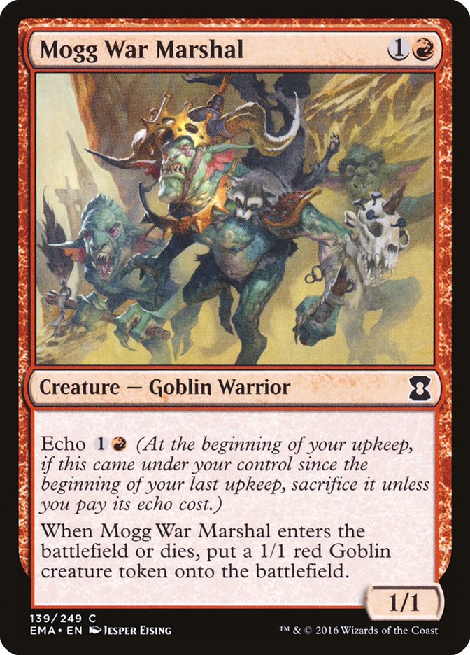 Mogg War Marshal [Eternal Masters] | Webway Games