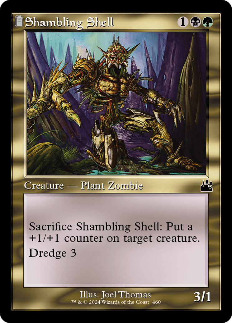 Shambling Shell (Retro Frame) [Ravnica Remastered] | Webway Games