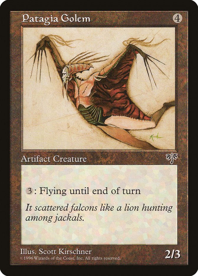 Patagia Golem [Mirage] | Webway Games