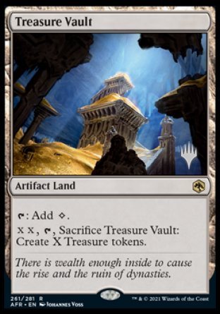 Treasure Vault (Promo Pack) [Dungeons & Dragons: Adventures in the Forgotten Realms Promos] | Webway Games