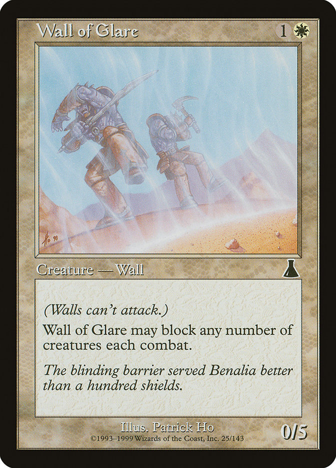 Wall of Glare [Urza's Destiny] | Webway Games