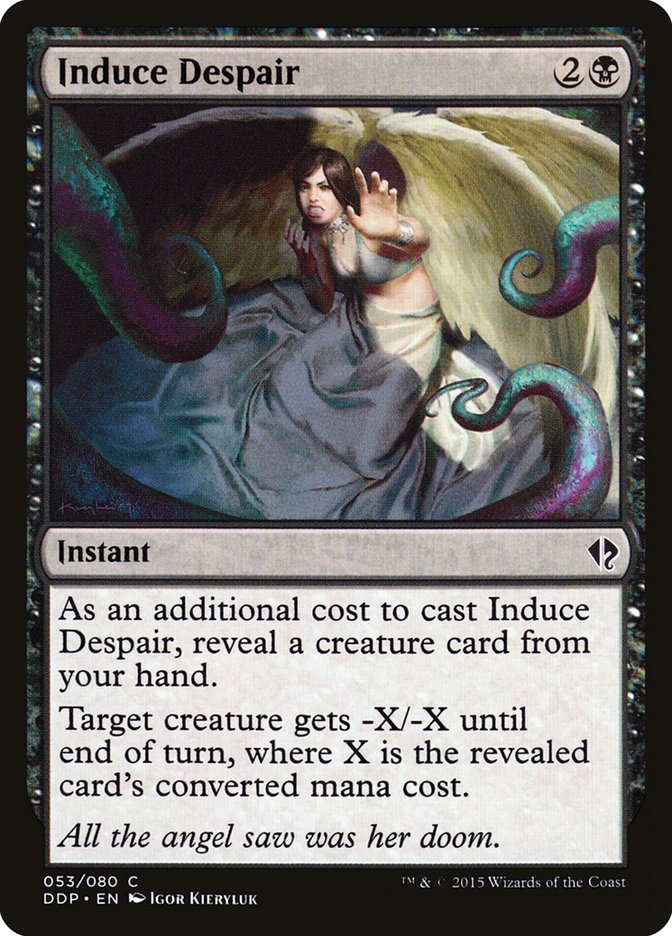 Induce Despair [Duel Decks: Zendikar vs. Eldrazi] | Webway Games