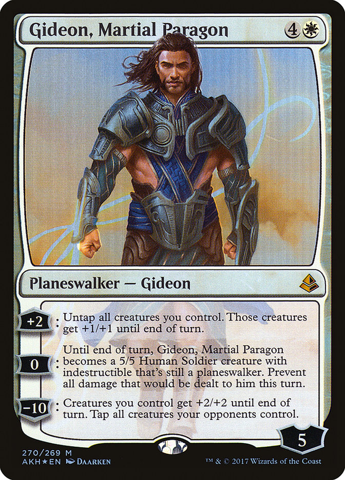 Gideon, Martial Paragon [Amonkhet] | Webway Games