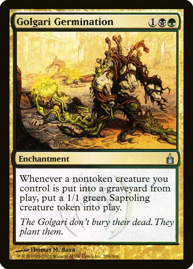 Golgari Germination [Ravnica: City of Guilds] | Webway Games