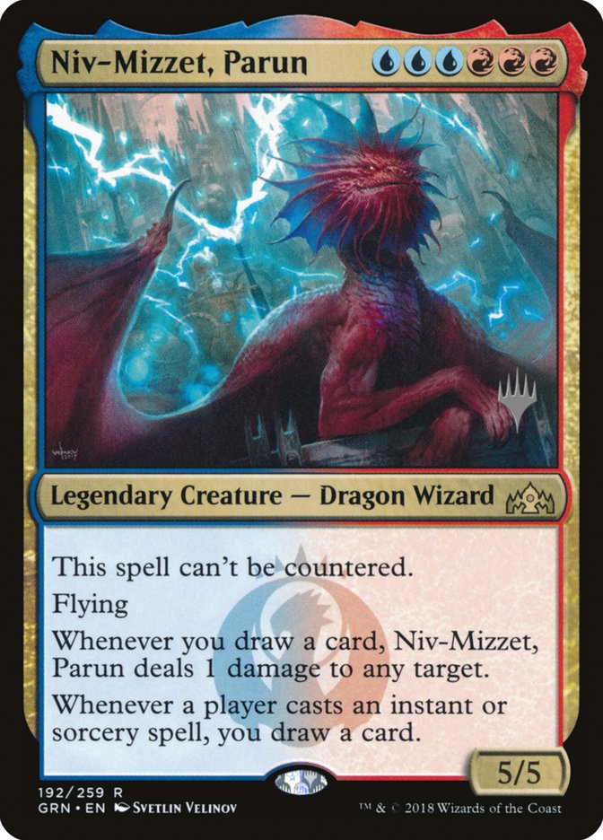 Niv-Mizzet, Parun (Promo Pack) [Guilds of Ravnica Promos] | Webway Games