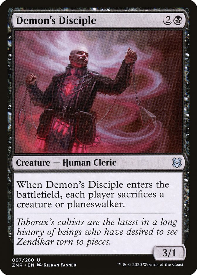 Demon's Disciple [Zendikar Rising] | Webway Games