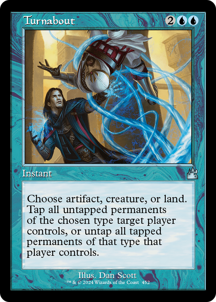 Turnabout (Retro Frame) [Ravnica Remastered] | Webway Games
