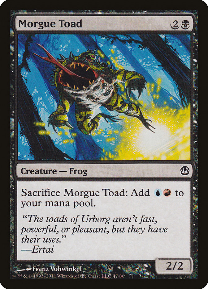 Morgue Toad [Duel Decks: Ajani vs. Nicol Bolas] | Webway Games