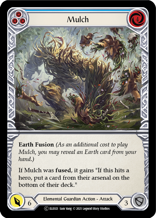 Mulch (Blue) [U-ELE021] Unlimited Normal | Webway Games