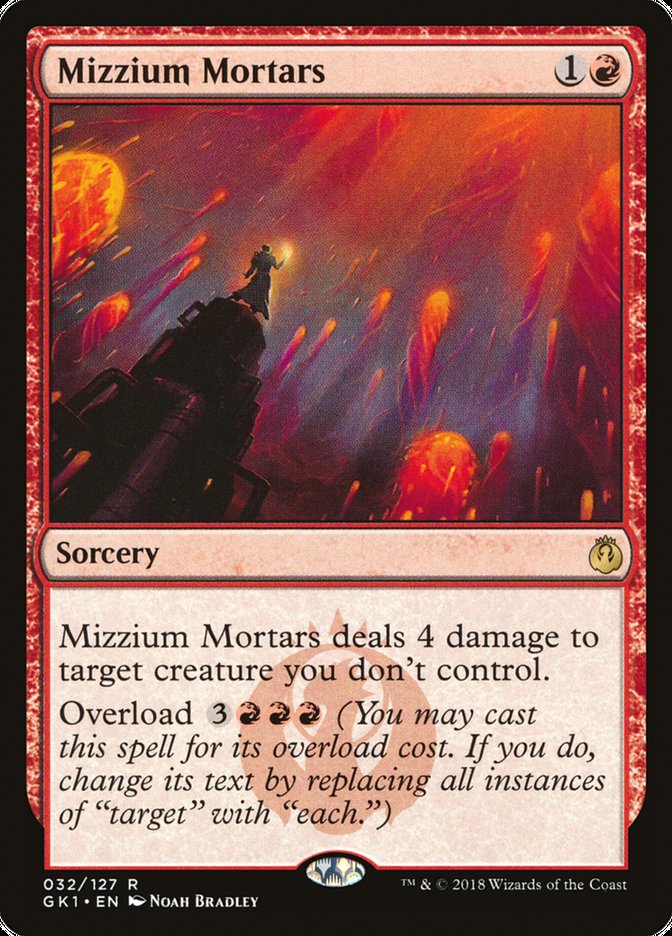 Mizzium Mortars [GRN Guild Kit] | Webway Games
