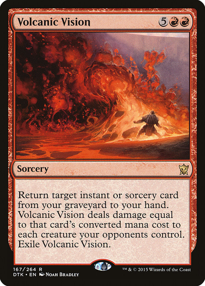Volcanic Vision [Dragons of Tarkir] | Webway Games