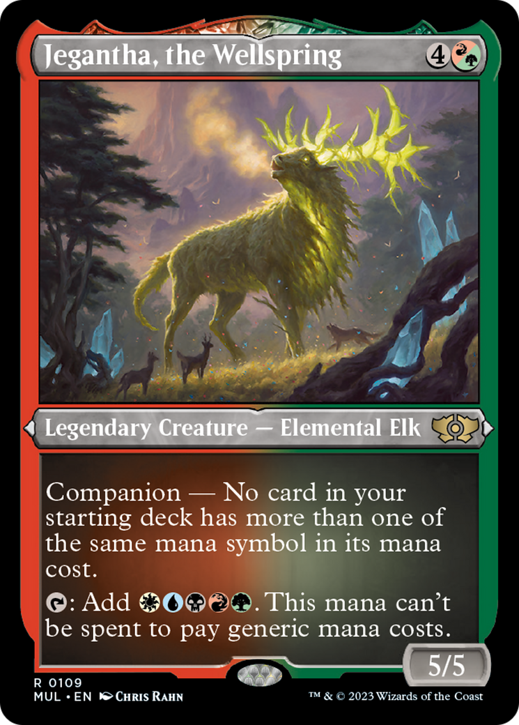 Jegantha, the Wellspring (Foil Etched) [Multiverse Legends] | Webway Games