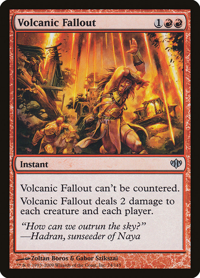 Volcanic Fallout [Conflux] | Webway Games